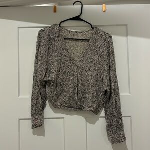 Cheetah print top